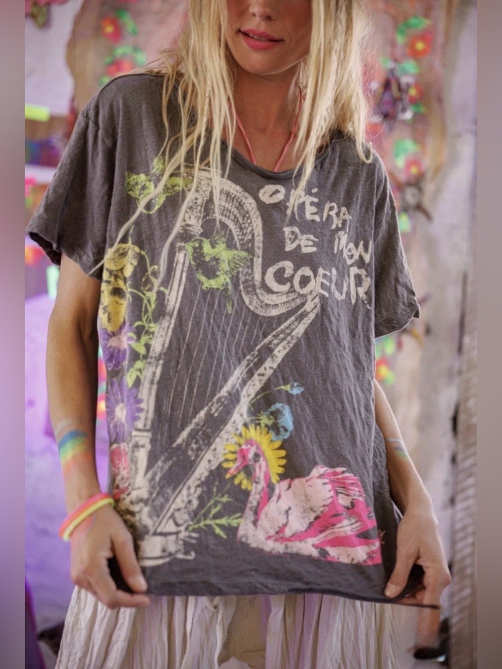 MAGNOLIA PEARL OPERA DE MON COEUR TEE NWT